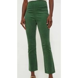 NWT Tuckernuck Ashford Corduroy Cropped Pants Green Womens Size M